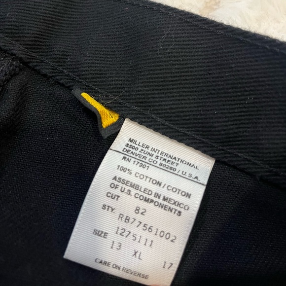 Vintage Rocky Mountain Black Sequence Jeans Size 13 - Picture 4 of 13